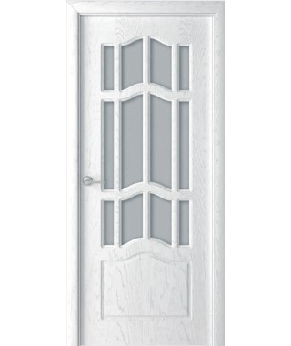 Дверь с ПВХ покрытием Ампир ДО (Осина Перламутр)