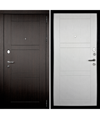 Входная дверь «Тепло-Макс» (Беленый дуб)